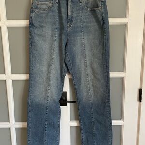 Torrid High-Rise Straight Cuffed Jean